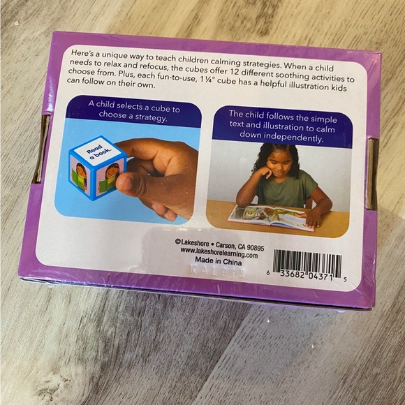 Lakeshore Breathing Board and Calm Down Cubes Set - Picture 11 of 11